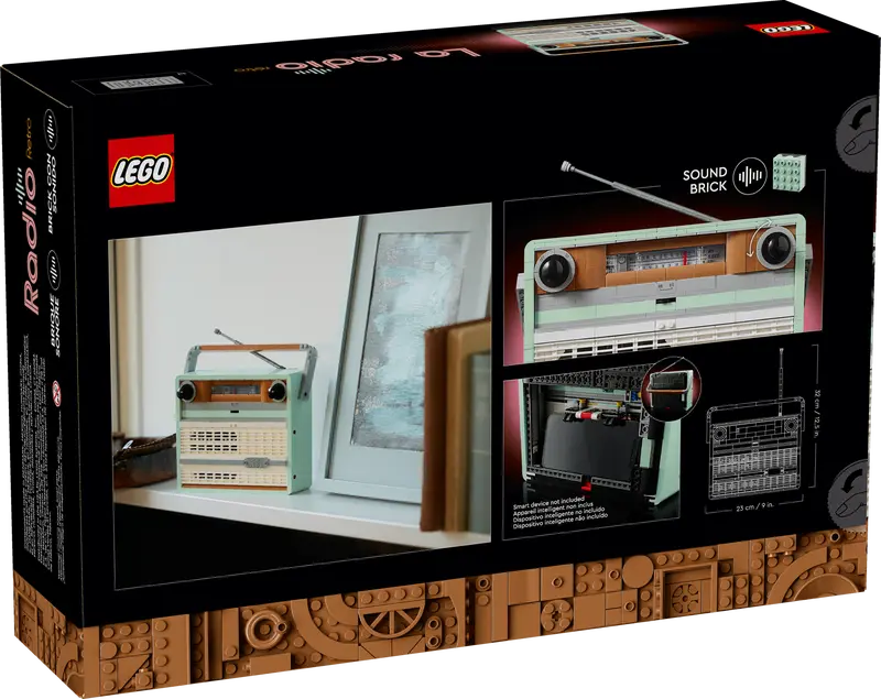 LEGO Retro Radio 10334 ICONS Brick Island