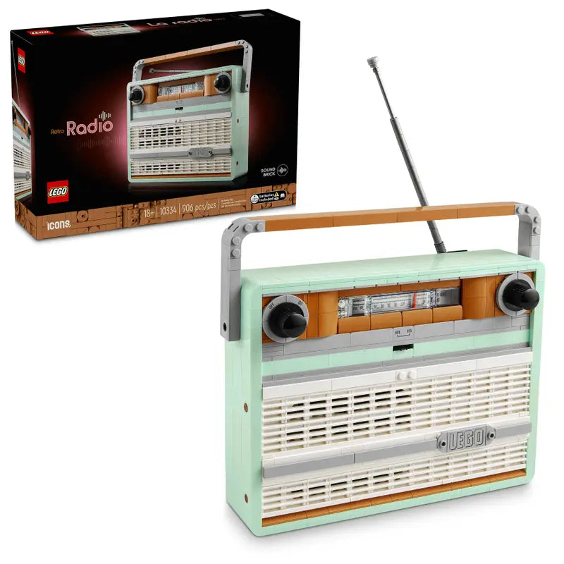 LEGO Retro Radio 10334 ICONS Brick Island