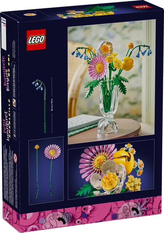 LEGO Botanicals Petite Sunny Bouquet 10347 Box
