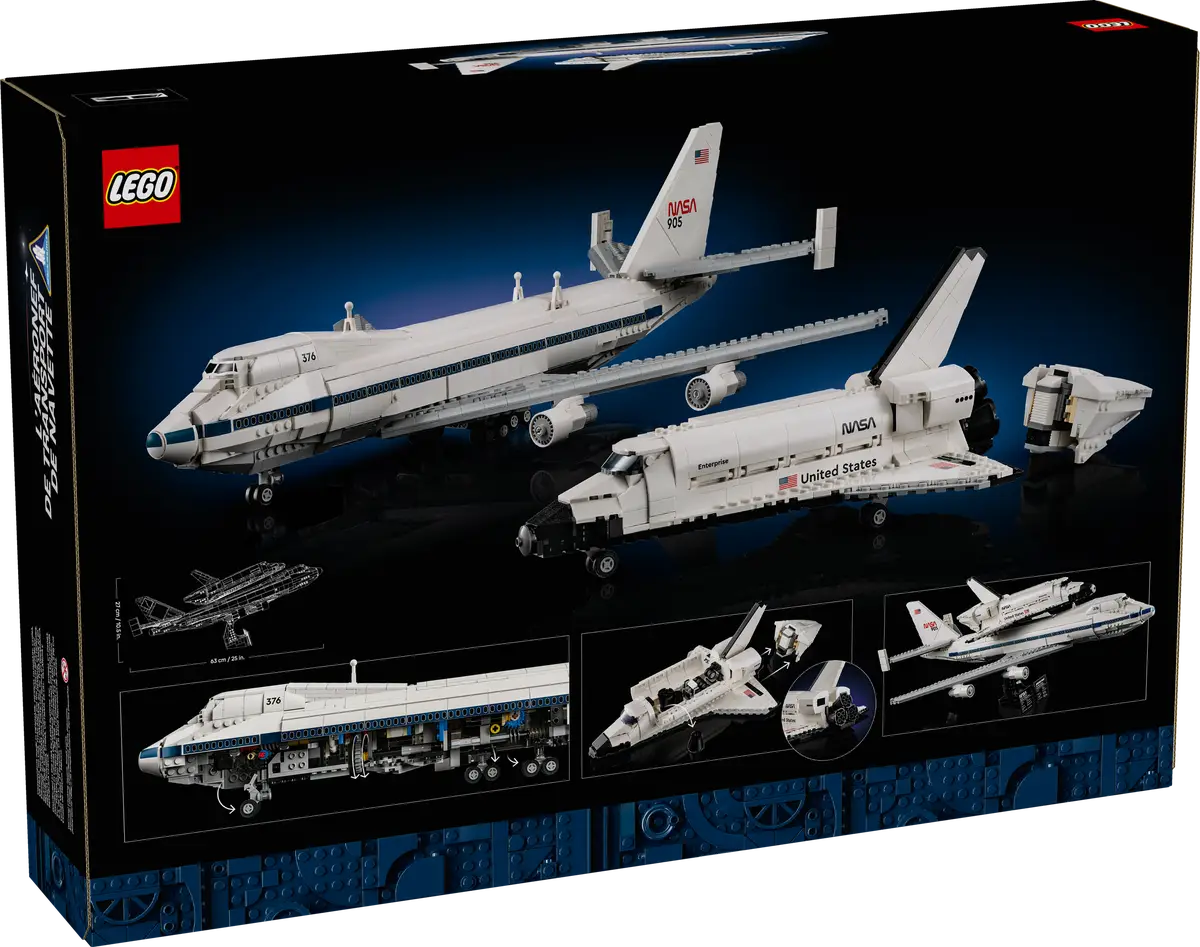 LEGO ICONS 10360 Shuttle Carrier Aircraft