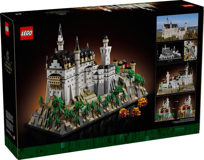 LEGO Architecture Neuschwanstein Castle 21063 Amazon