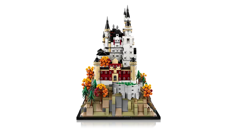 LEGO® Architecture Neuschwanstein Castle 21063 from the side