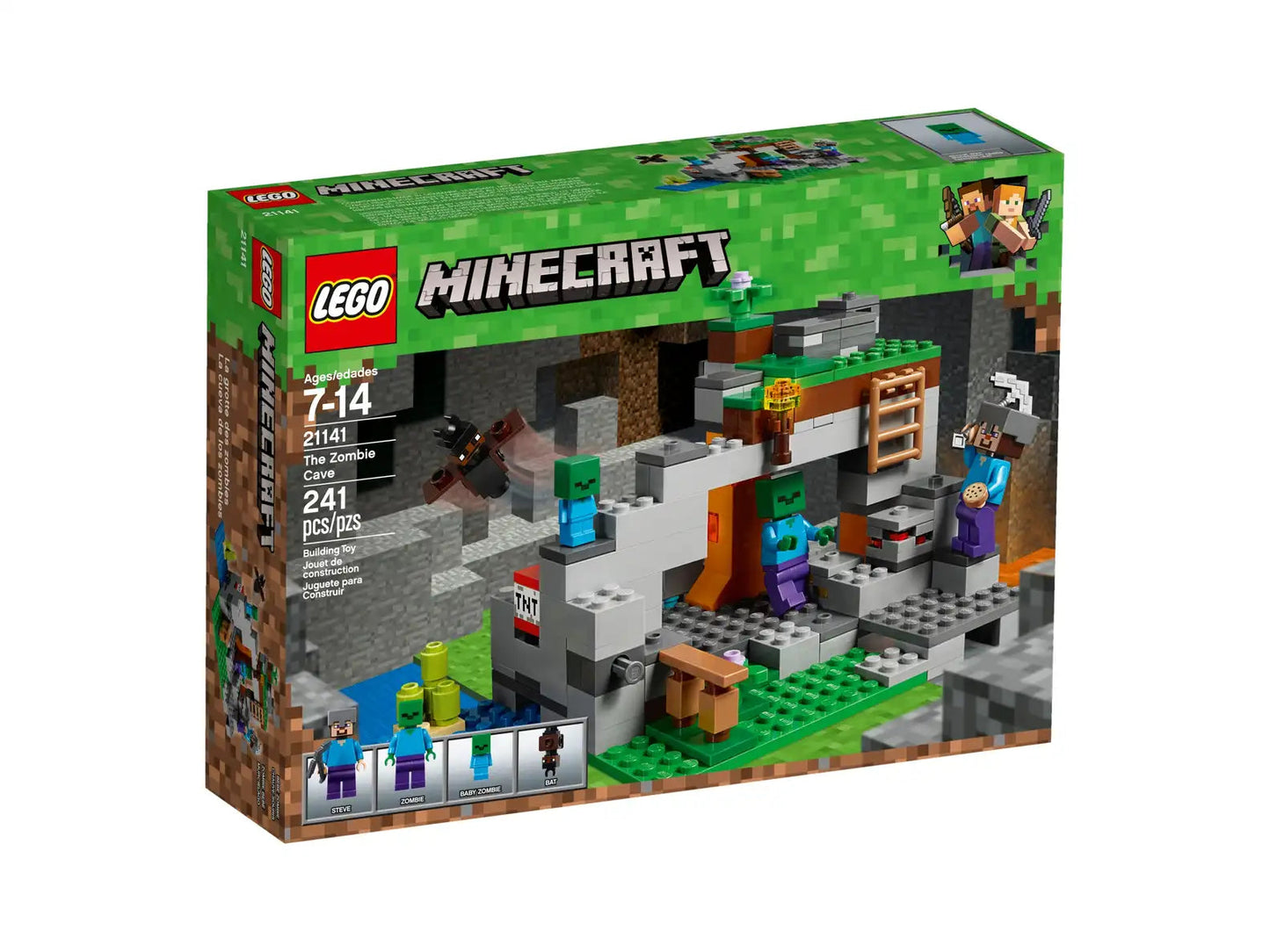 LEGO Minecraft - The Zombie Cave 21141 Brick Island
