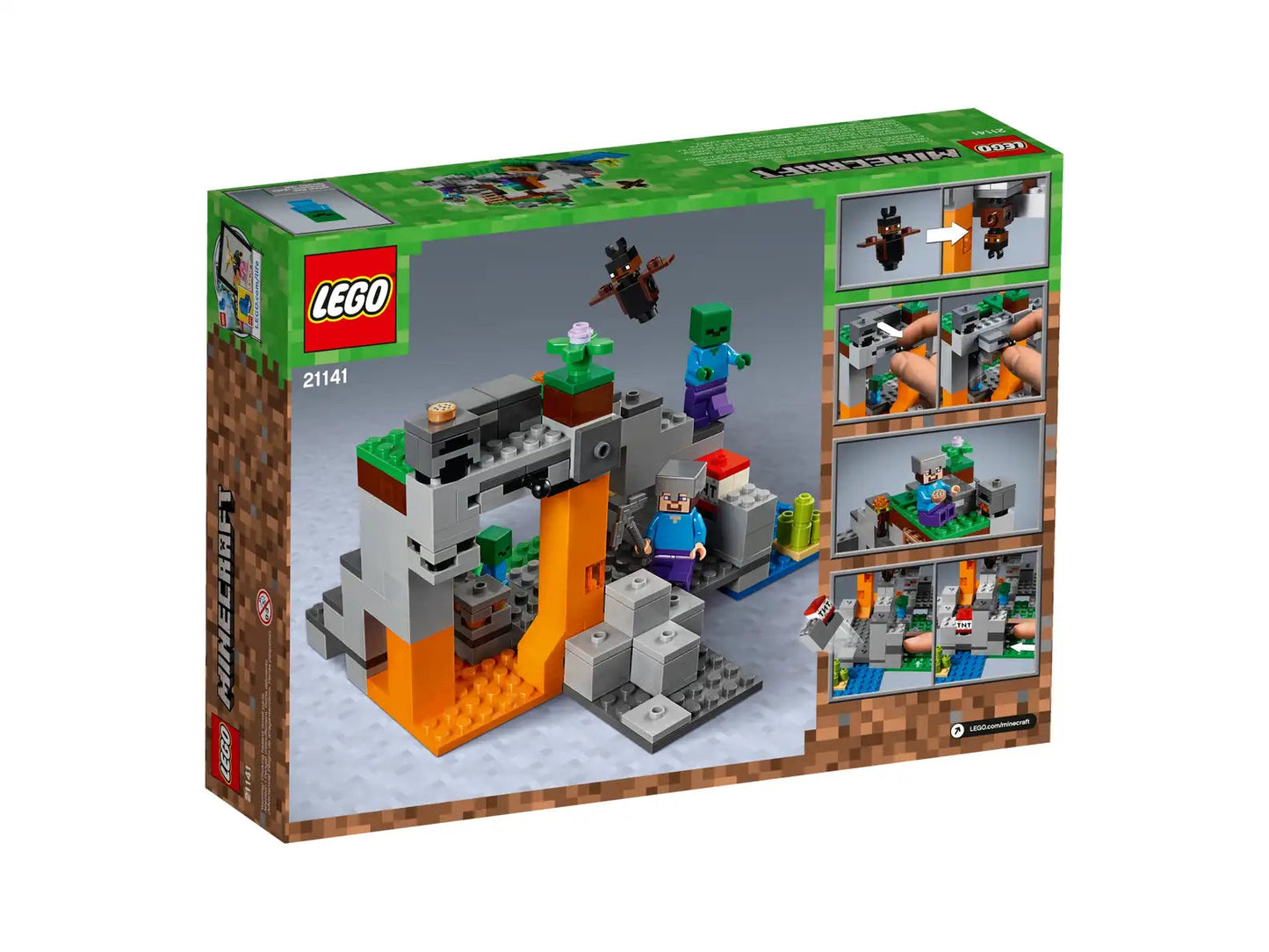 LEGO Minecraft - The Zombie Cave 21141 Brick Island