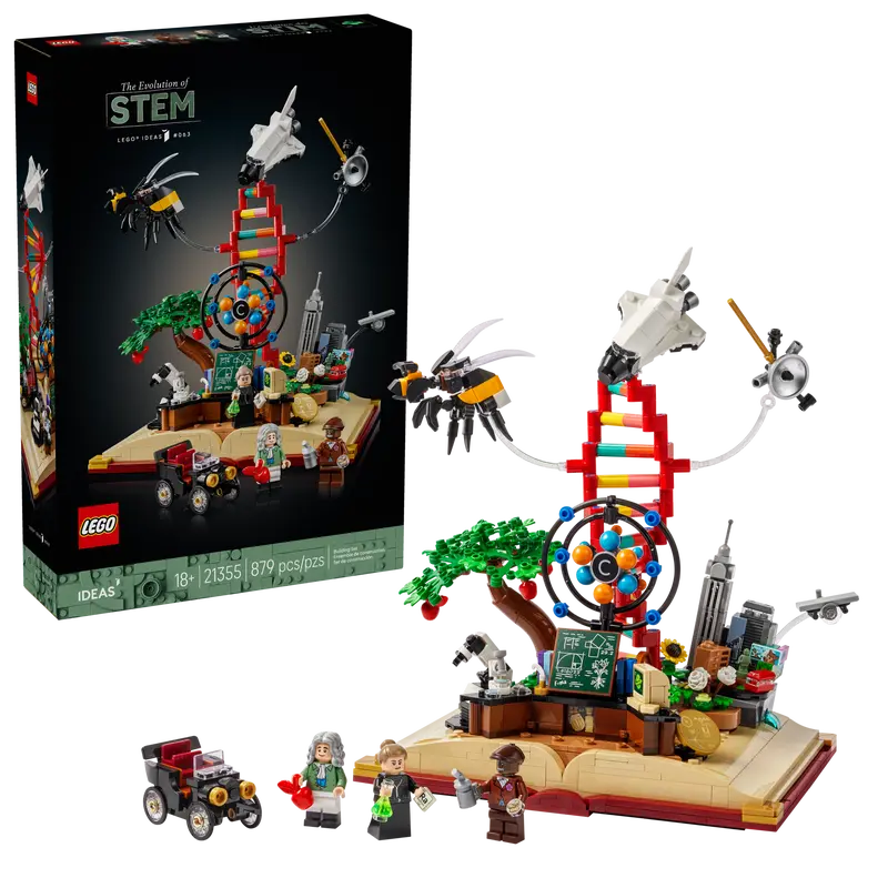 LEGO IDEAS The Evolution of STEM 21355 Brick Island