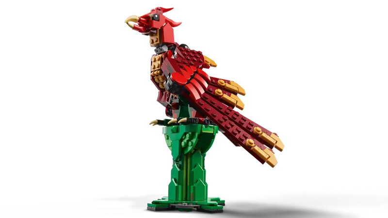 LEGO Creator 3in1 Medieval Dragon 31161 can be rebuild to a phoenix