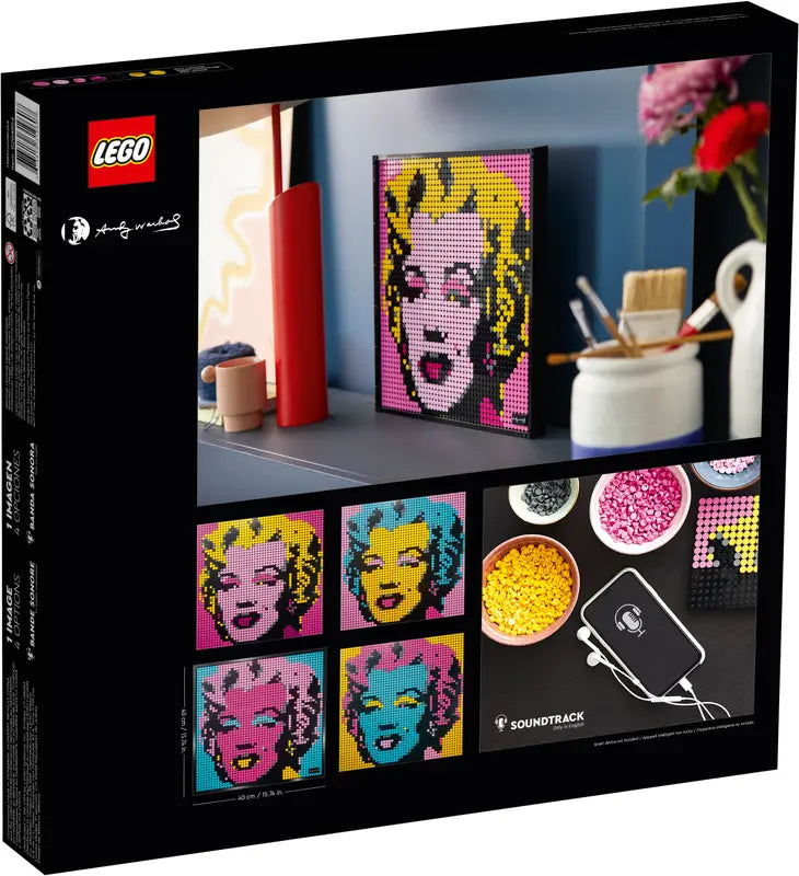 LEGO® Art Andy Warhol’s Marilyn Monroe 31197 Box