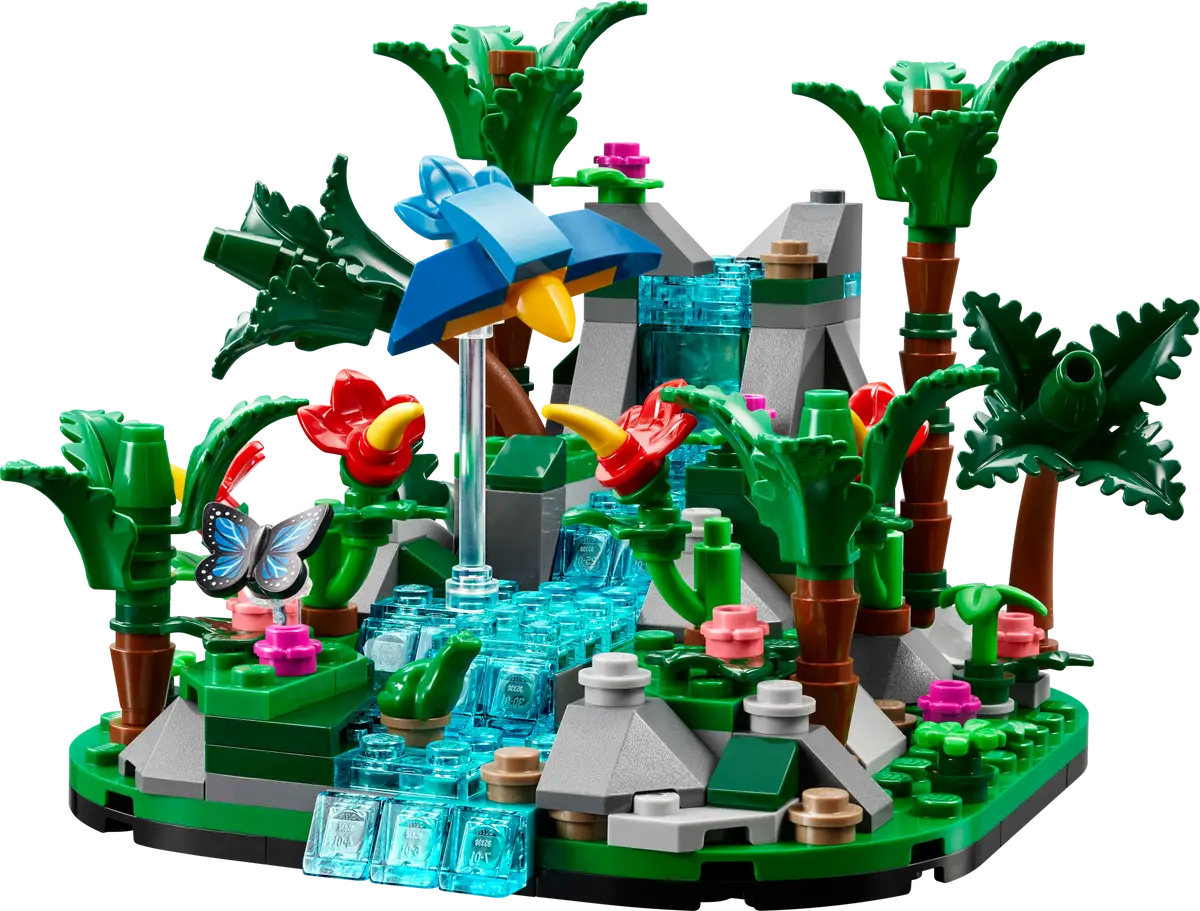 LEGO Tropical Rainforest Diorama 40782 Brick Island
