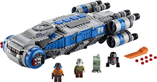 Building Lego 75293 Star Wars Resistance I-TS Transport 932 pcs