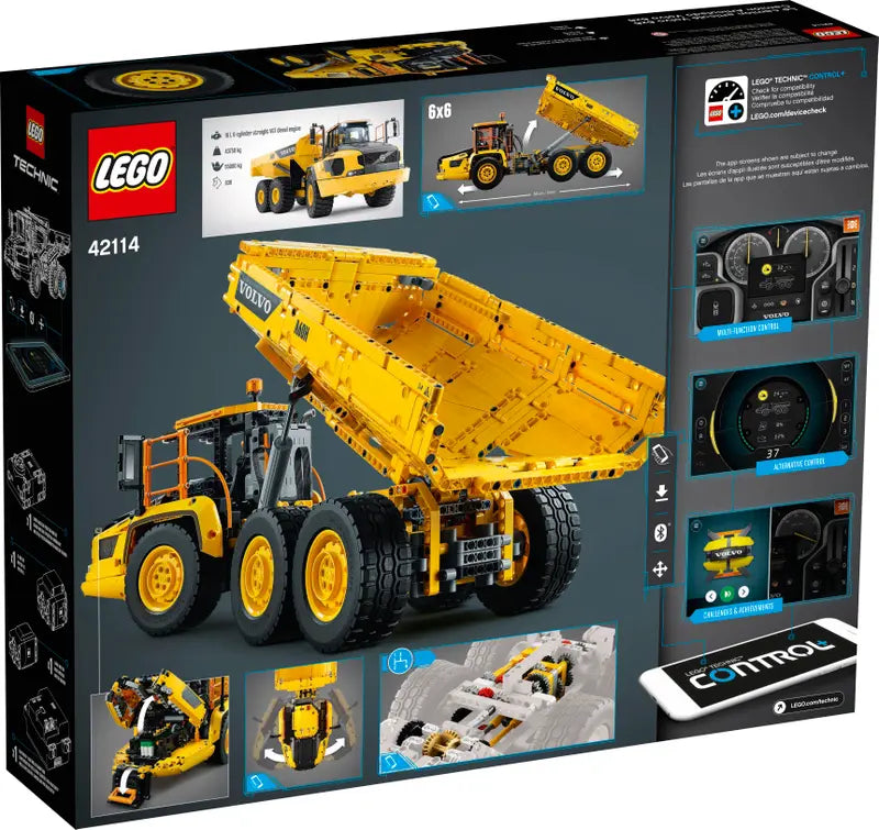 LEGO® Technic 6x6 Volvo Articulated Hauler 42114 - Box