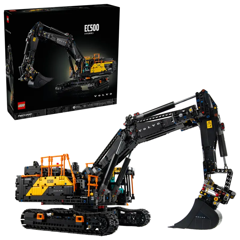 LEGO® Technic Volvo EC500 Hybrid Excavator 42215 Amazon