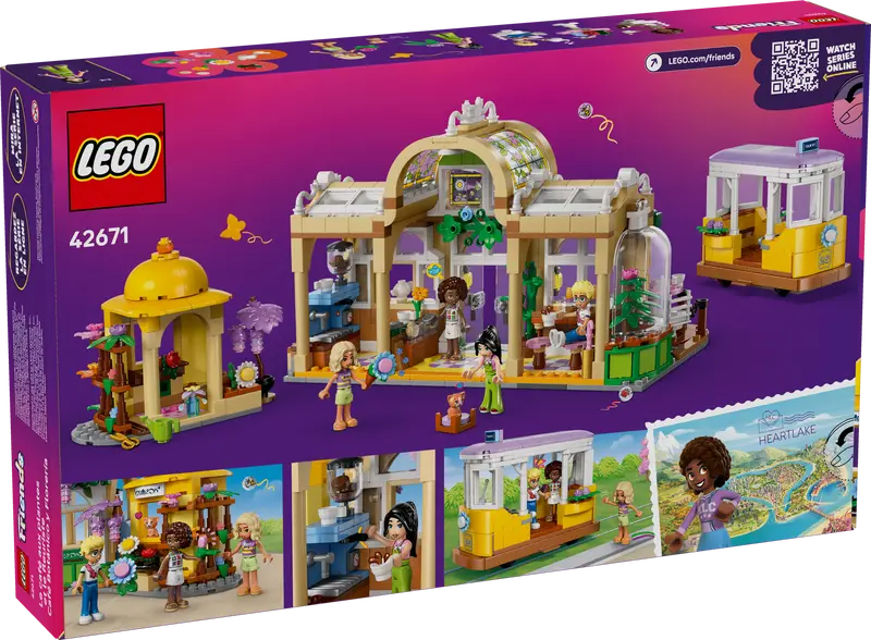 LEGO® Friends Plant Café & Flower Shop 42671 Box