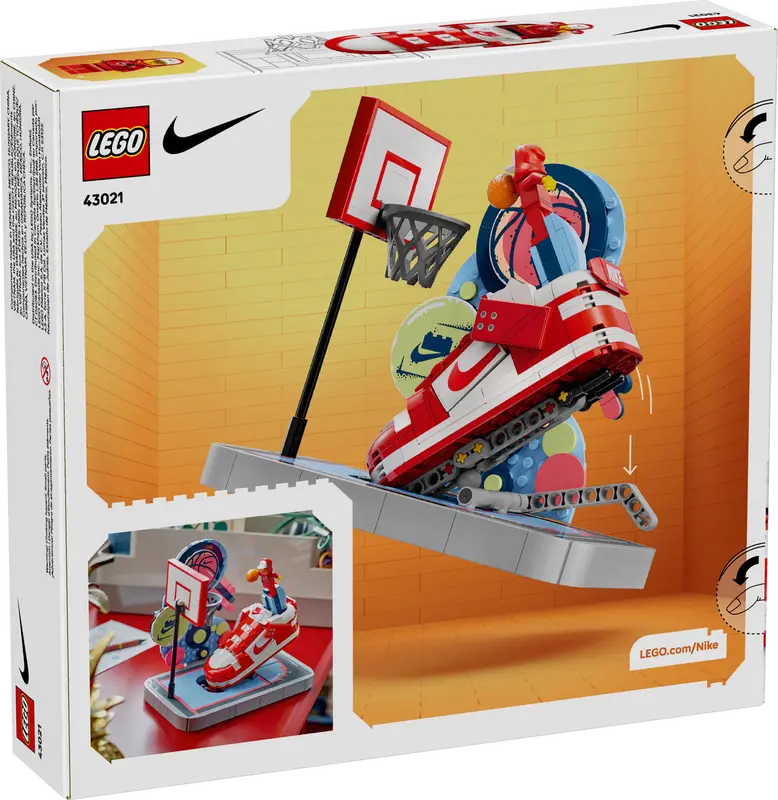 LEGO® Nike Dunk Trickshot 43021 Box