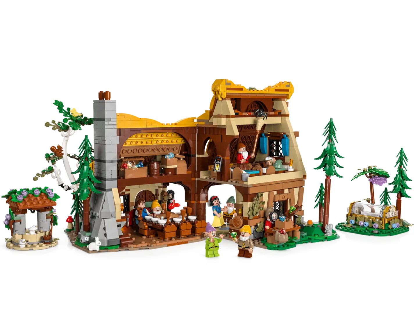 LEGO Snow White and the Seven Dwarfs' Cottage 43242 Brick Island