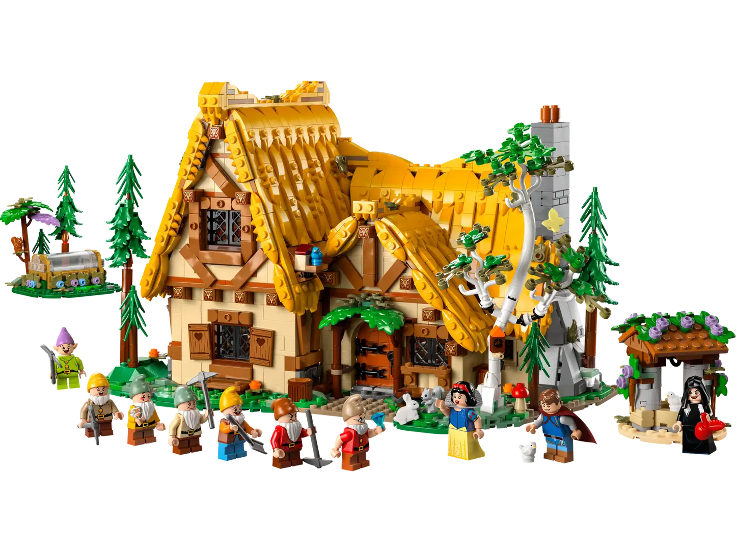 LEGO Snow White and the Seven Dwarfs' Cottage 43242 Brick Island