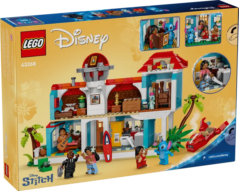 LEGO Disney Lilo and Stitch Beach House 43268 Box