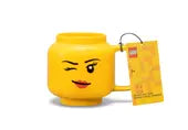 LEGO Large Winking Girl Ceramic Mug 5007876 Brick Island