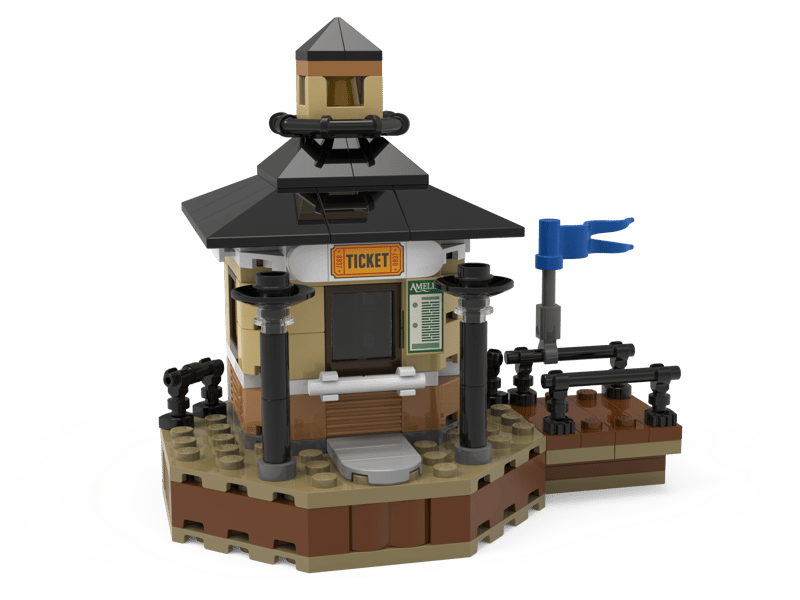 LEGO Amelia Ticket Booth 5009157 (6564643)