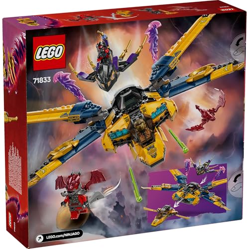 LEGO NINJAGO Ras and Arin’s Super Storm Jet 71833