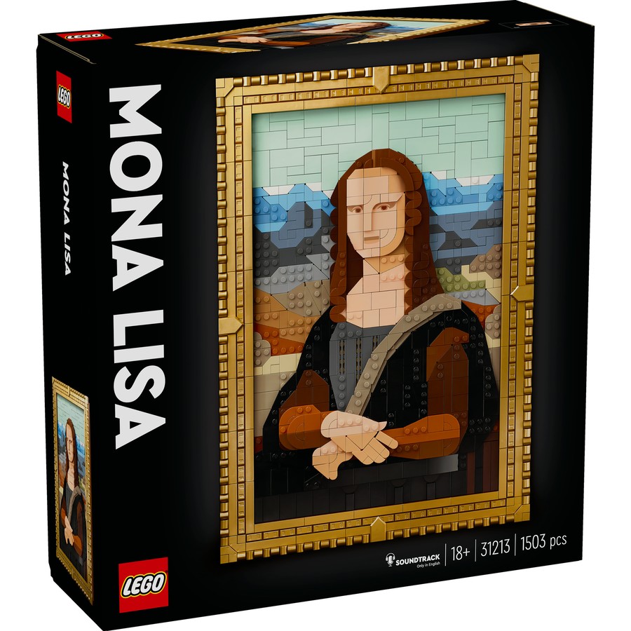 LEGO Art Mona Lisa 31213 Brick Island