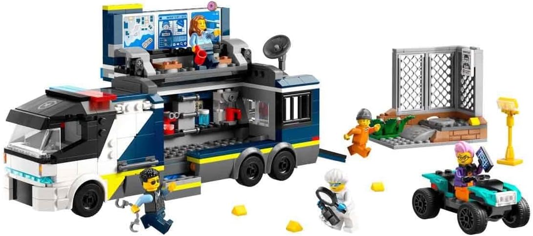 LEGO City Police Mobile Crime Lab Truck 60418 Brick Island