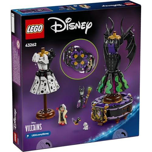 LEGO Disney Maleficent's and Cruella De Vil's Dresses 43262