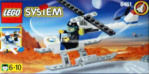 LEGO System Pilot with Aircraft Flying Machine 6461