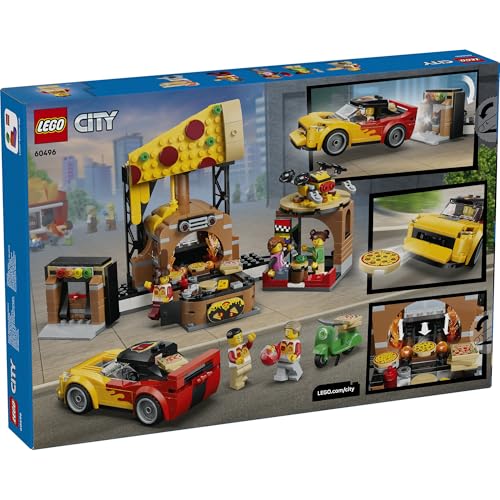 LEGO® City Pizza Delivery Experience with Vehicles 60496