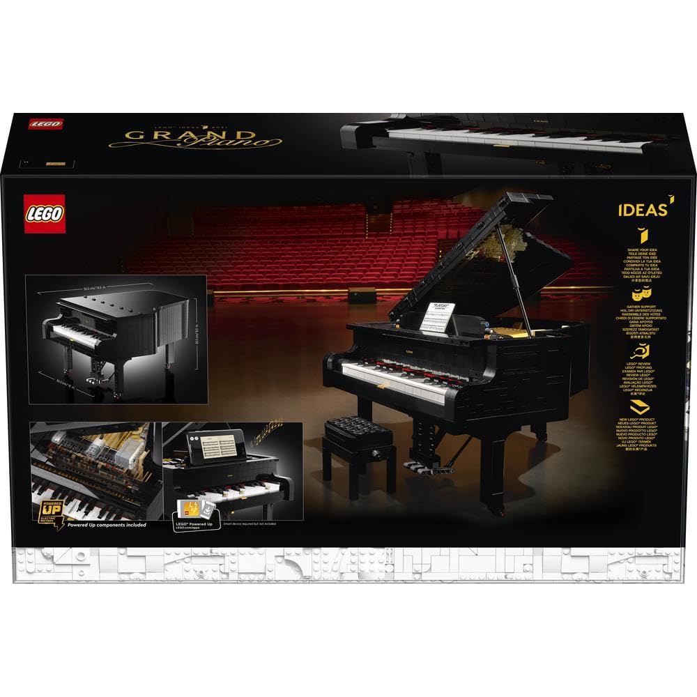 LEGO 21323 Ideas Grand Piano Brick Island