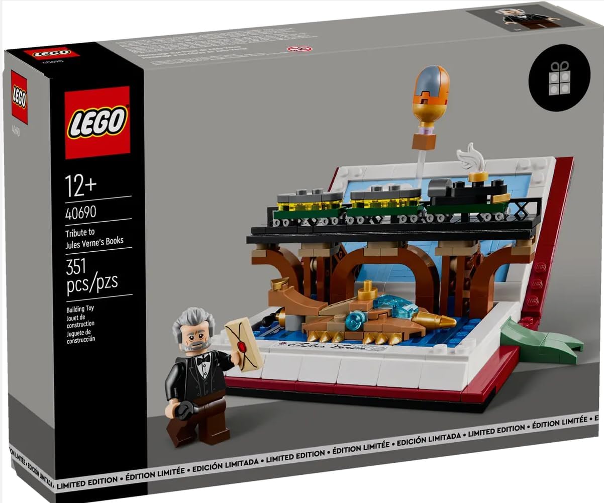 LEGO Tribute to the Works of Jules Verne 40690 Brick Island