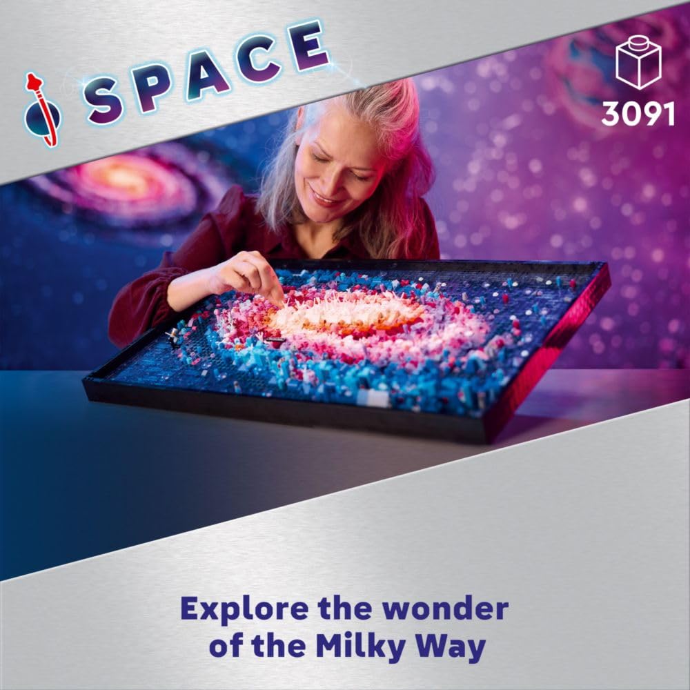 LEGO Art The Milky Way Galaxy Set 31212 B Brick Island