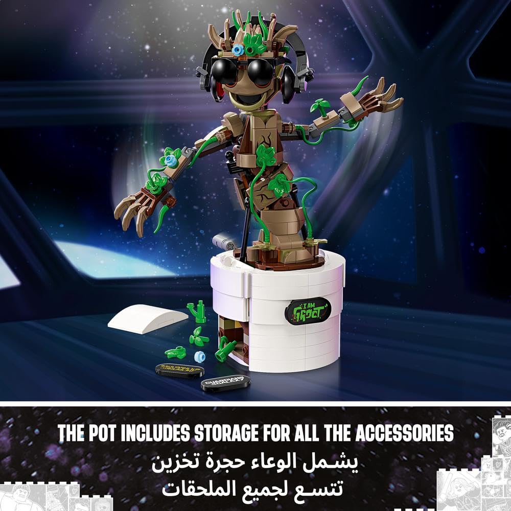 LEGO Marvel Dancing Groot 76297 Brick Island