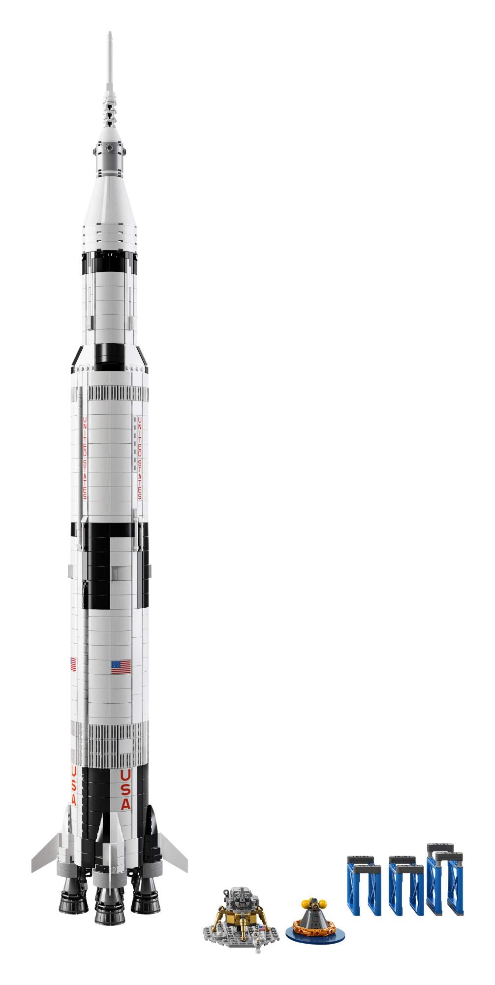 LEGO Ideas NASA Apollo Saturn V 21309 Brick Island