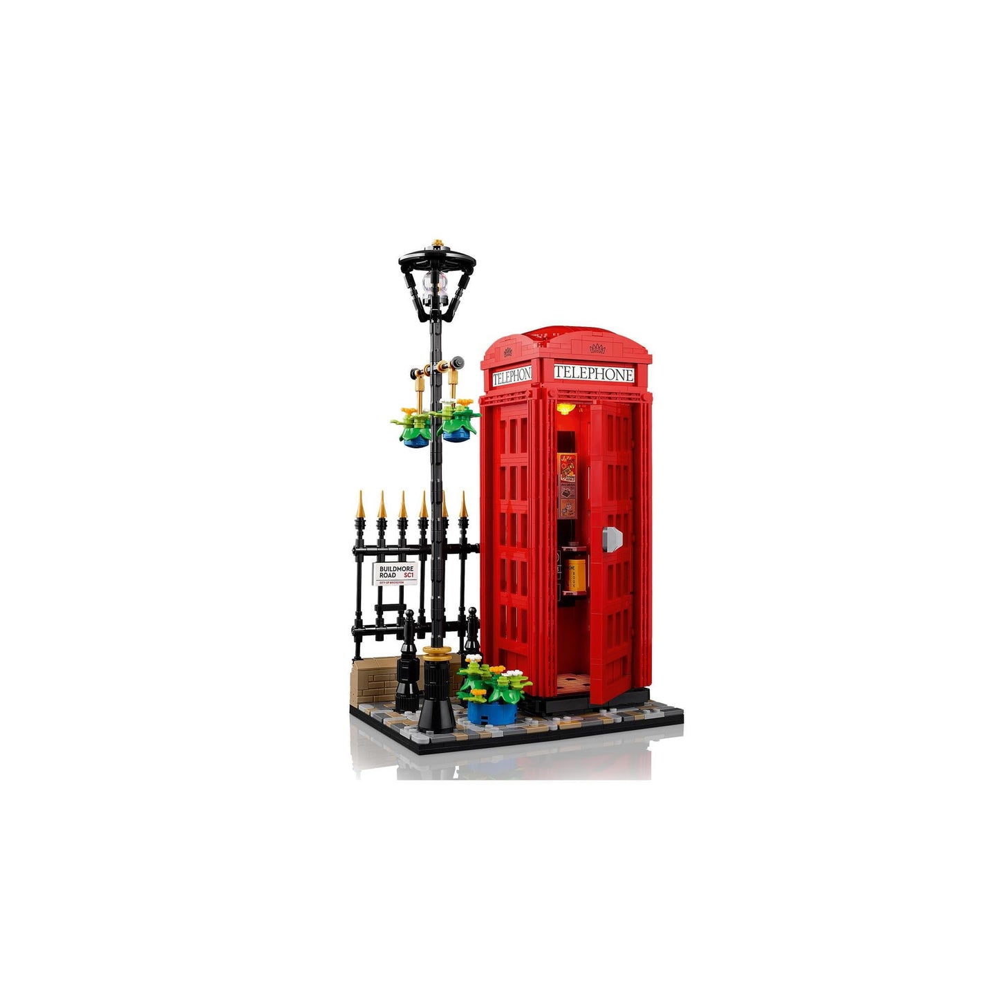 LEGO Ideas Red London Telephone Box 21347 Amazon