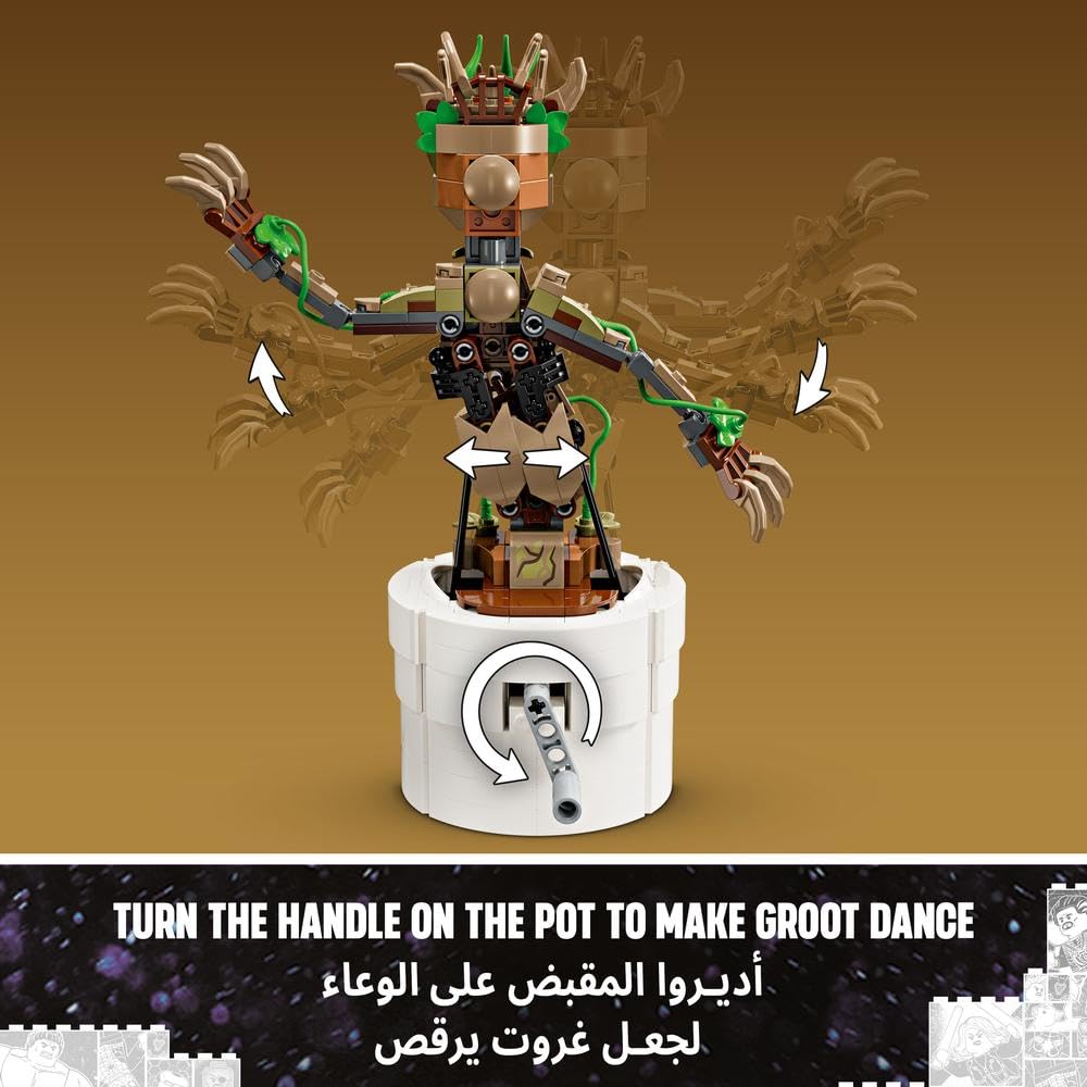 LEGO Marvel Dancing Groot 76297 Brick Island