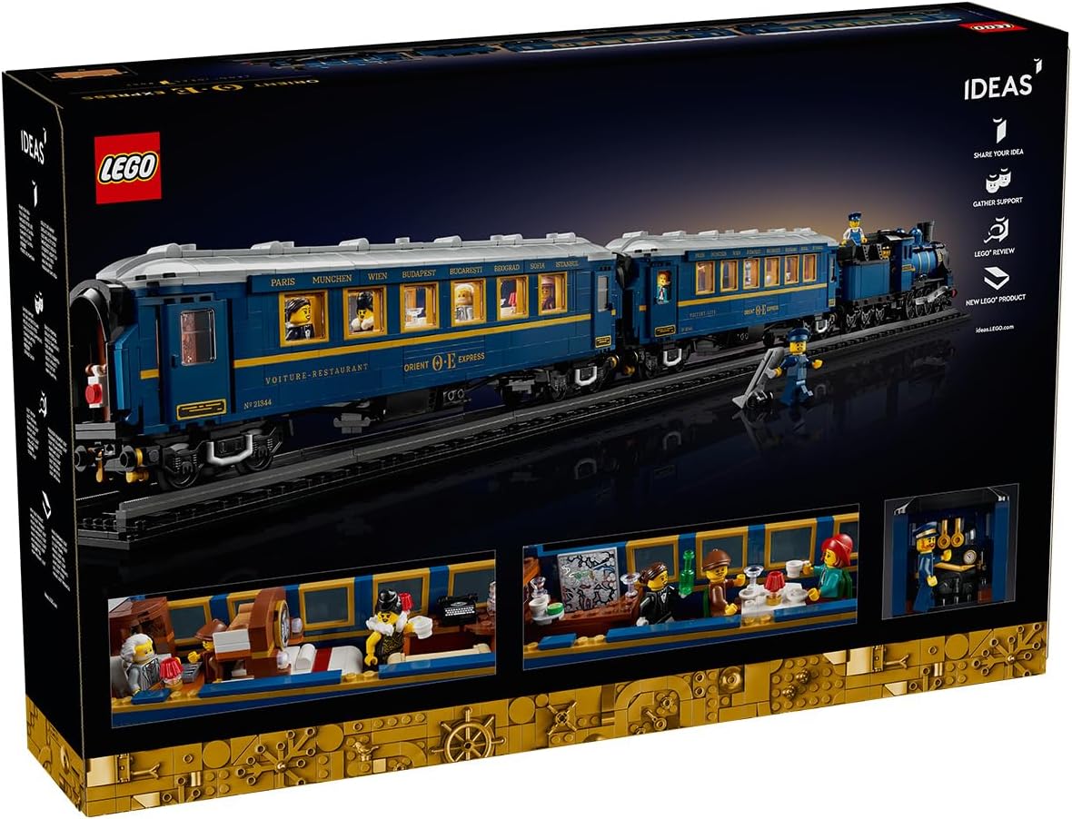 LEGO The Orient Express Train 21344 Brick Island