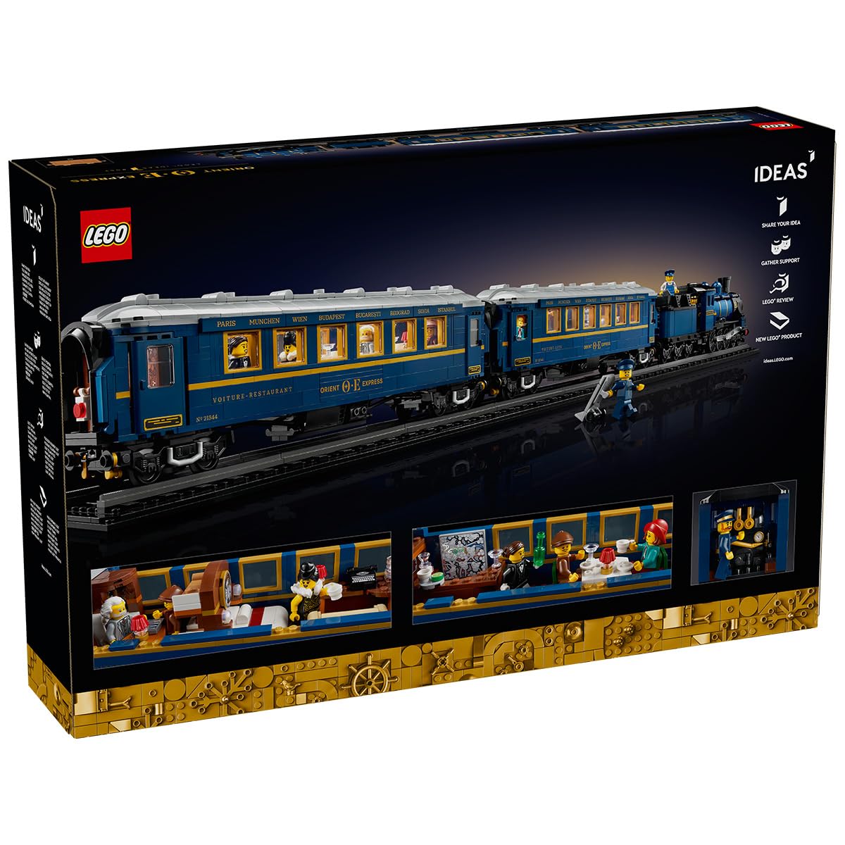 LEGO The Orient Express Train 21344 Brick Island