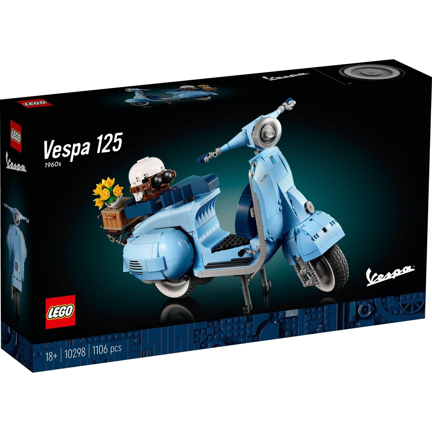 LEGO Icons Vespa 125 10298 Scooter Brick Island