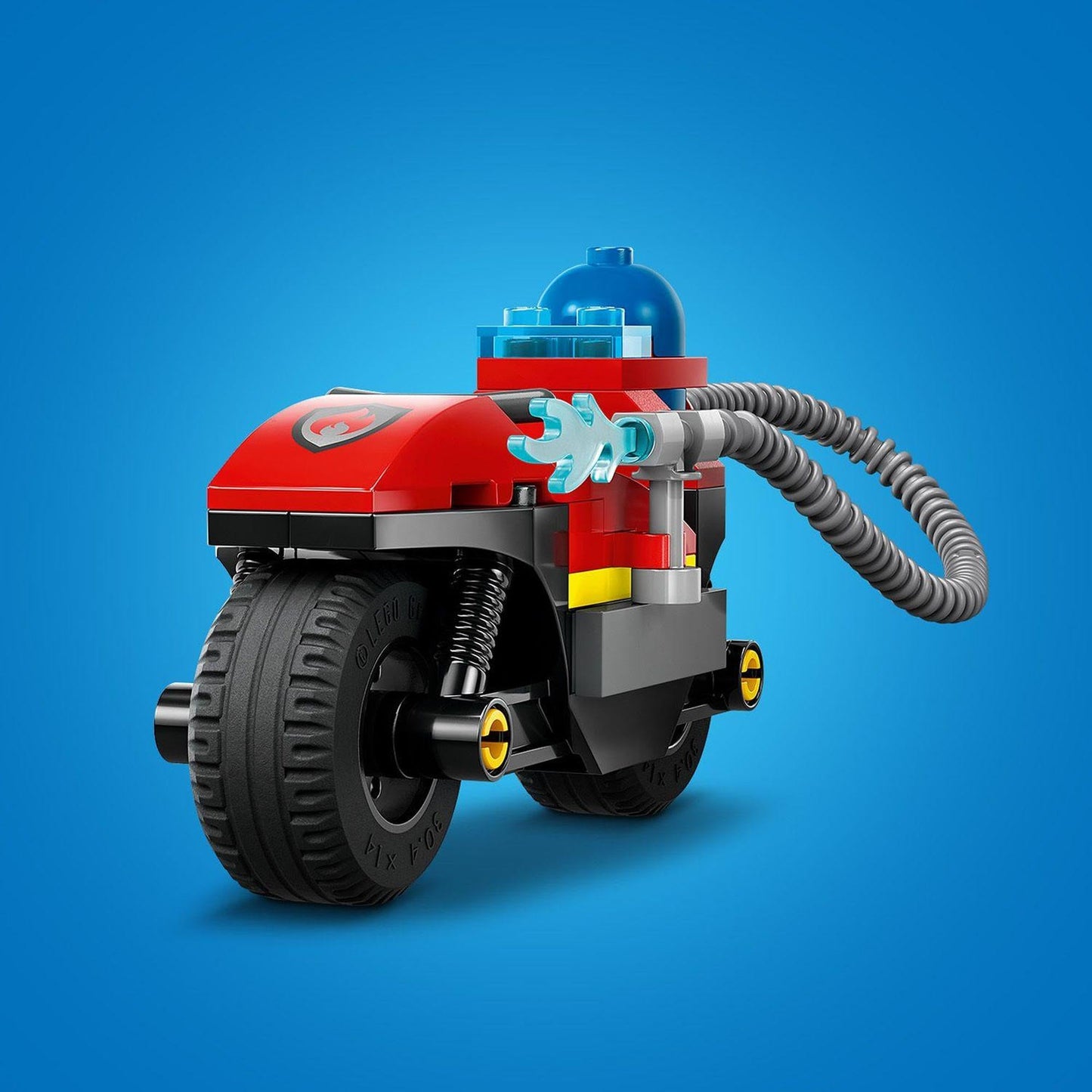 LEGO City Fire Rescue Motorcycle 60410 Brick Island
