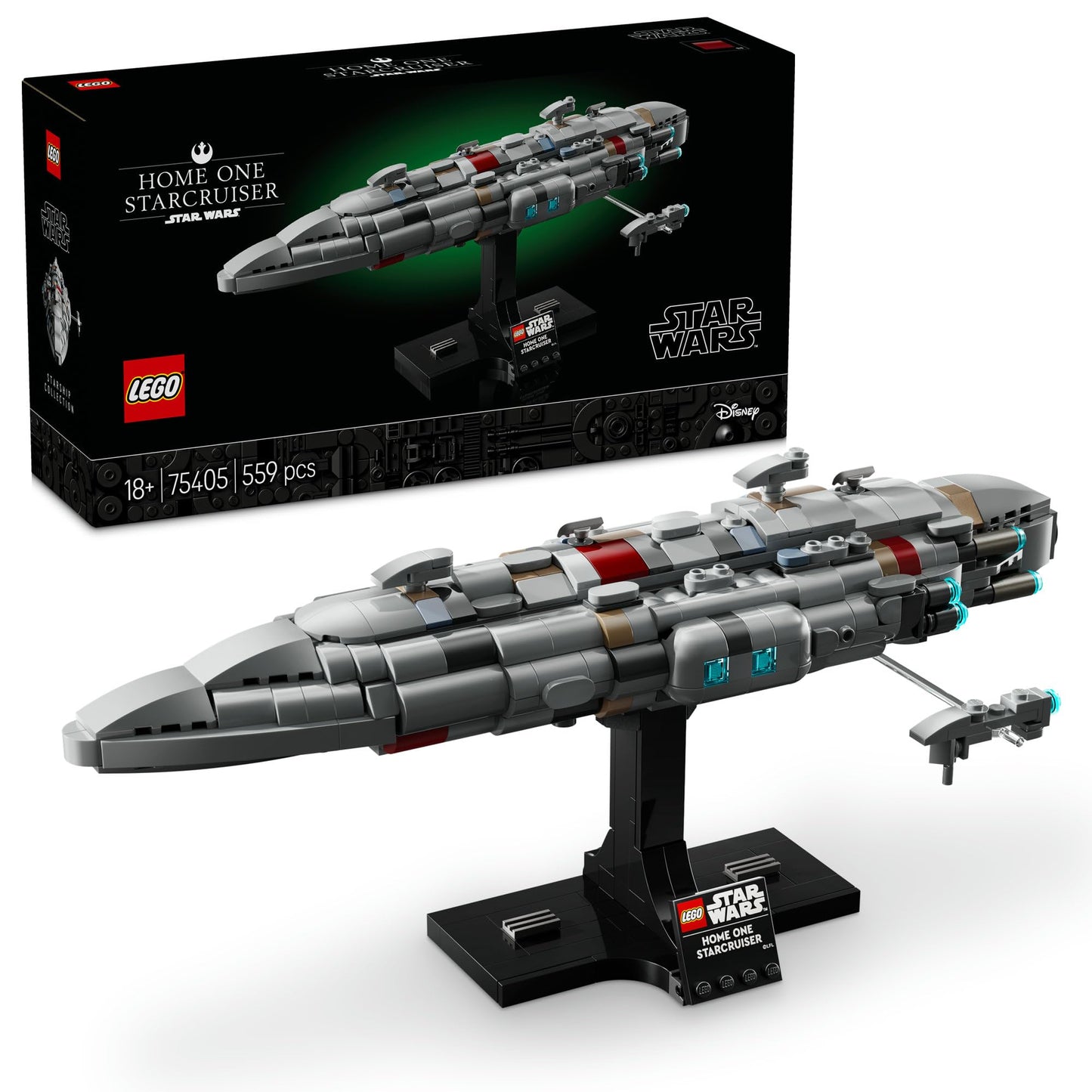LEGO Star Wars Home One Starcruiser 75405 Brick Island