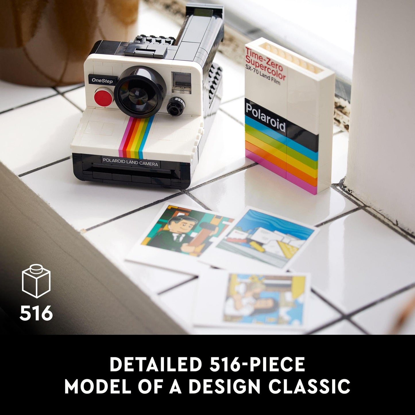 LEGO Ideas Polaroid OneStep SX-70 Camera 21345 Amazon