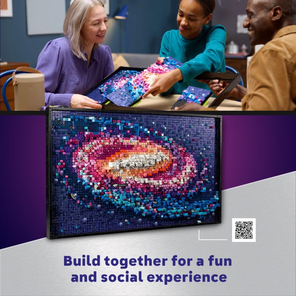 LEGO Art The Milky Way Galaxy Set 31212 B Brick Island