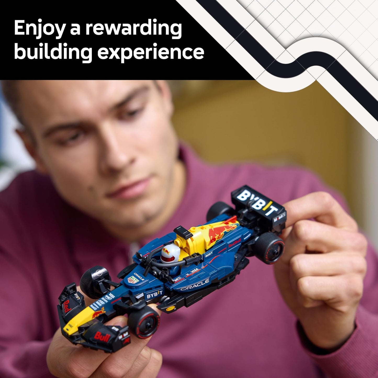 LEGO Speed Champions Oracle Red Bull Racing RB20 F1 Race Car 77243 Brick Island