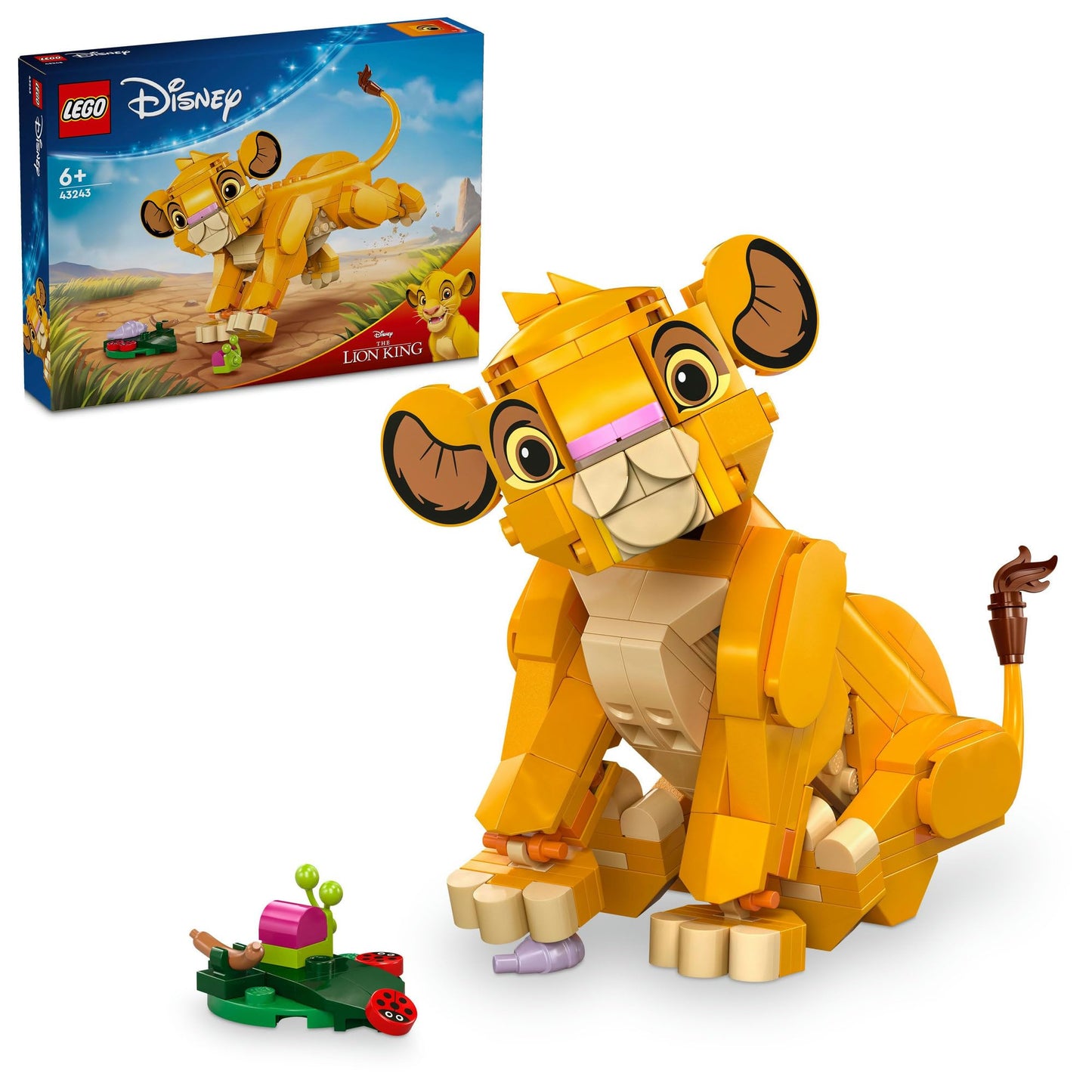 LEGO Disney Simba The Lion King Cub 43243 Brick Island