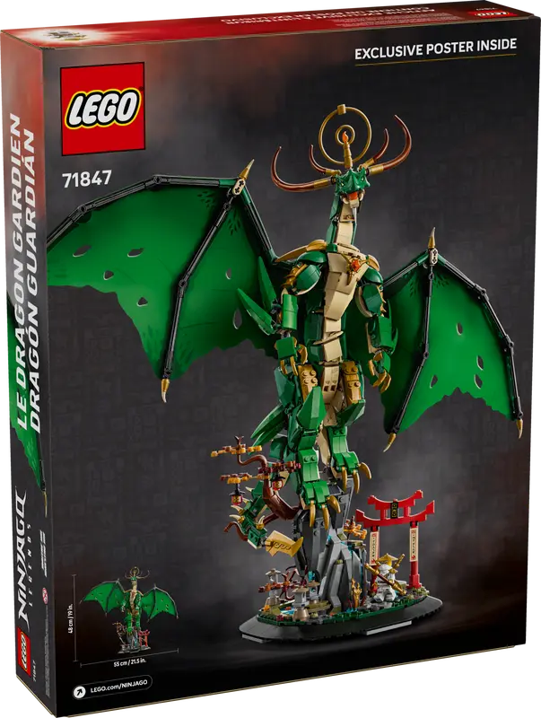 LEGO® NINJAGO® The Guardian Dragon 71847 Brick Island