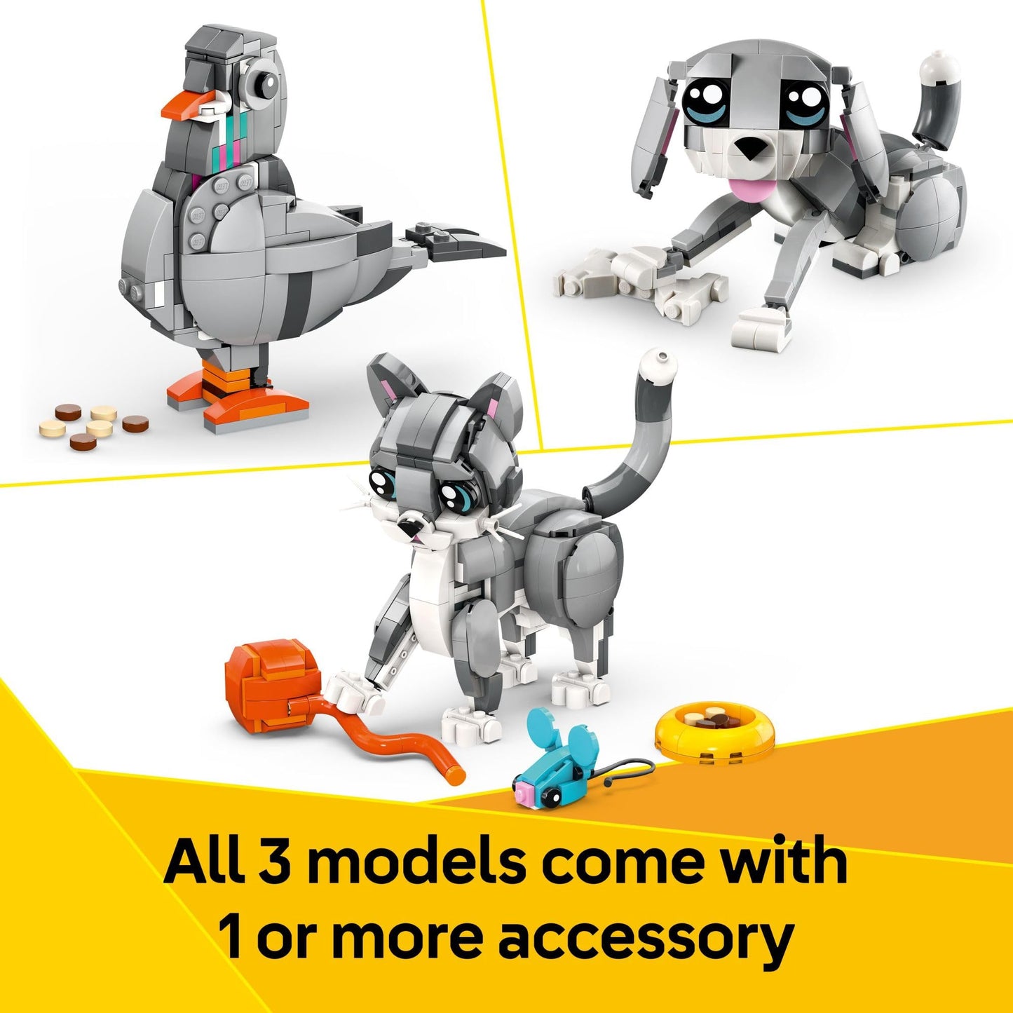 LEGO Creator 3 in 1 Playful Cat 31163