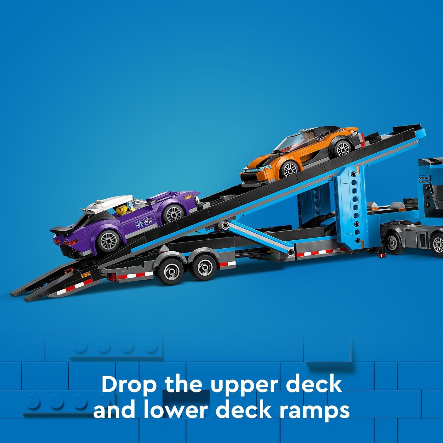 LEGO City Car Transporter Truck 60408 Brick Island
