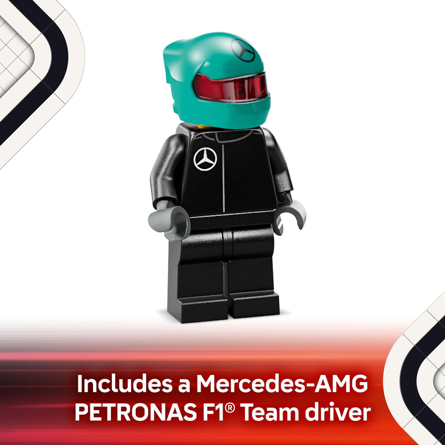 LEGO Speed Champions Mercedes-AMG F1 W15 Race Car 77244 Brick Island
