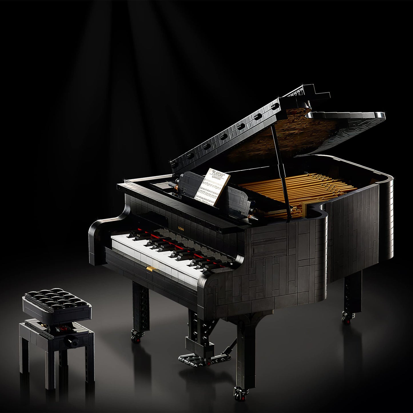 LEGO 21323 Ideas Grand Piano Brick Island