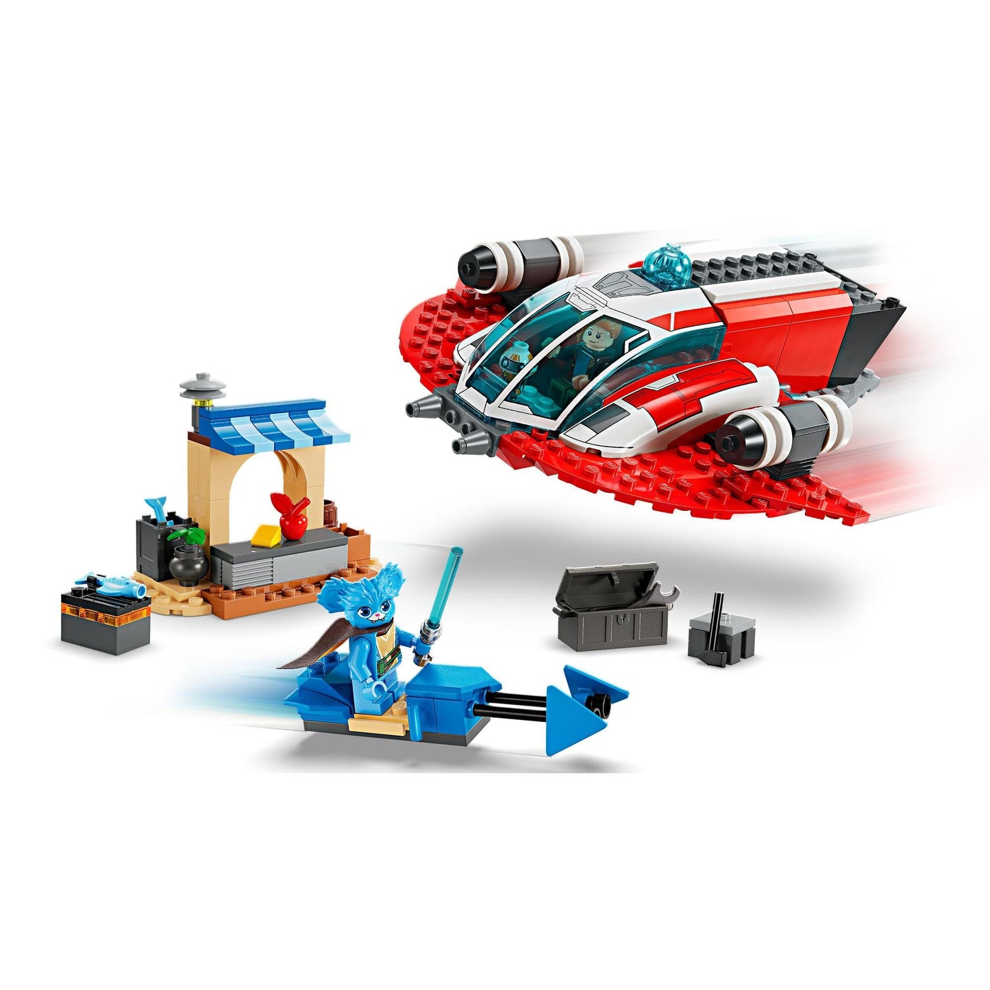 LEGO Star Wars The Crimson Firehawk 75384 Amazon